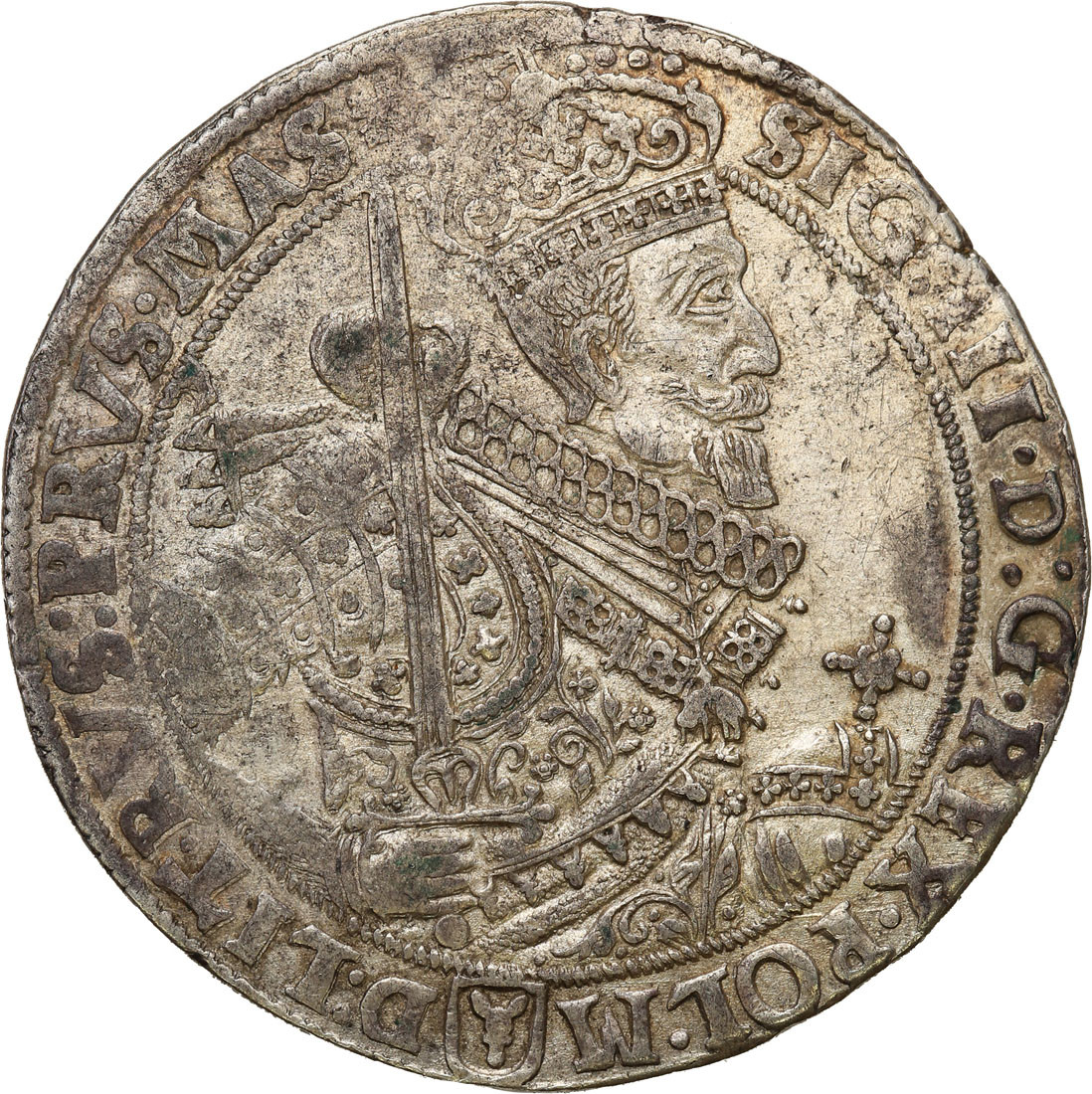 Zygmunt III Waza. Talar 1628, Bydgoszcz - RZADKOŚĆ R4
